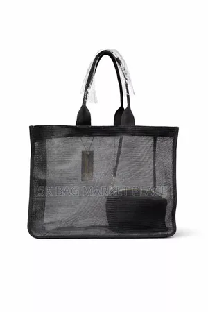 Mesh Tote, See-Through Style, Stand-Out Confidence