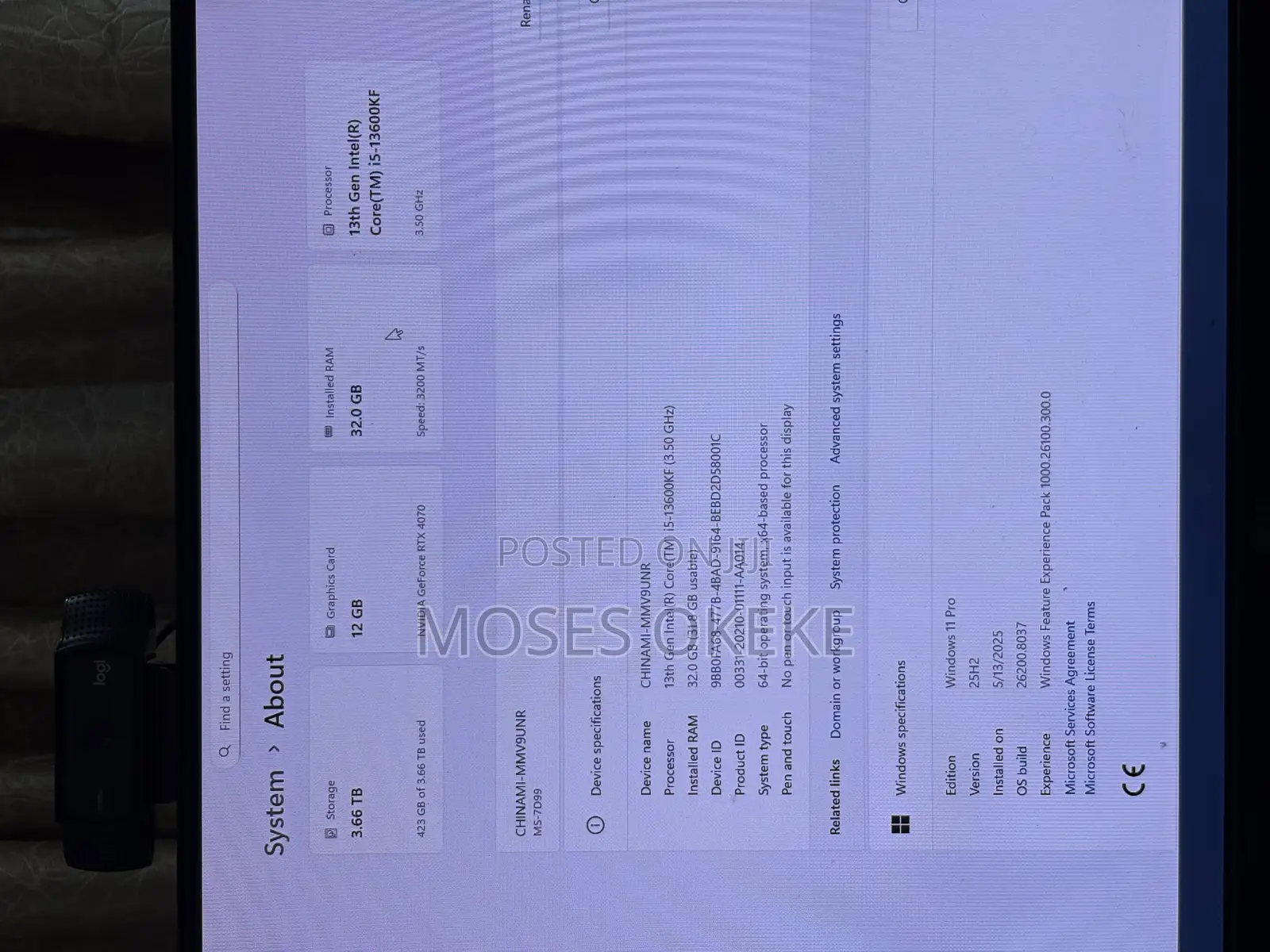 New Desktop Computer 32GB Intel Core i5 HDD+SSD 3T