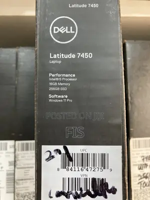 New Laptop Dell Latitude 7450 16GB Intel Core Ultra 5 SSD 256GB