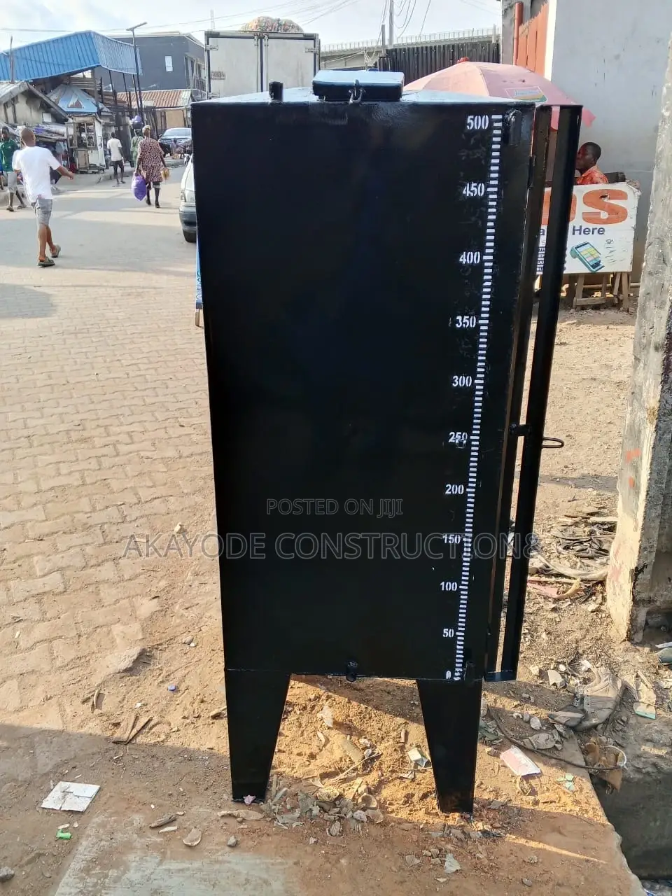 Secure Diesel Storage Tank 500l