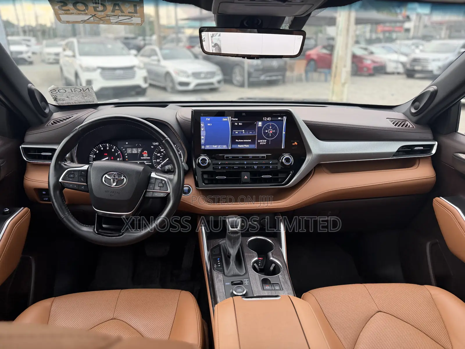 Toyota Highlander Platinum 2021 Blue