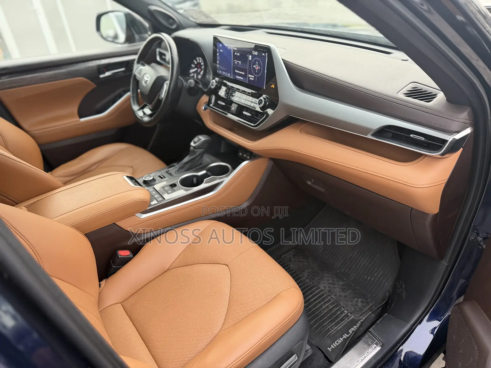 Toyota Highlander Platinum 2021 Blue