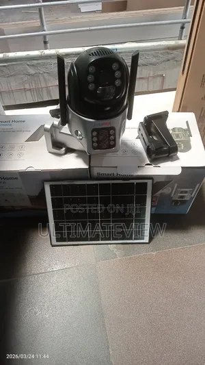 Solar Powered Security Camera 8mp