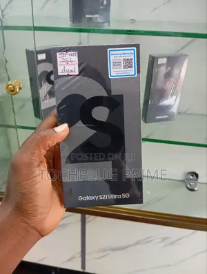 New Samsung Galaxy S21 Ultra 5G 256 GB Silver