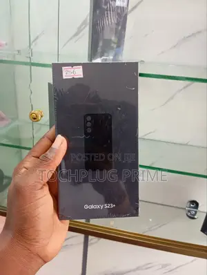 New Samsung Galaxy S23+ 256 GB Black