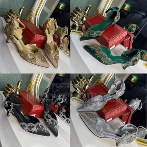 Quality Ladies Shoe Styled With Stones