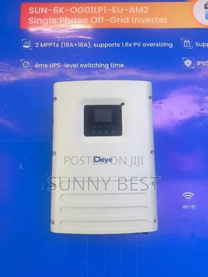 Deye 6kw Hybrid Inverter (6kva) – Powerful Solar Off-Grid Solution