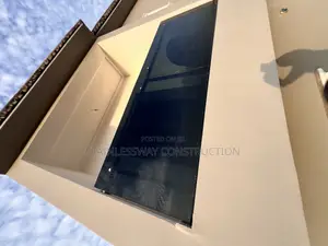 Black Glass Handrails
