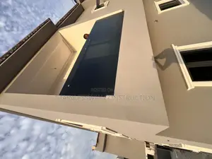 Black Glass Balcony With Stainless Handrails