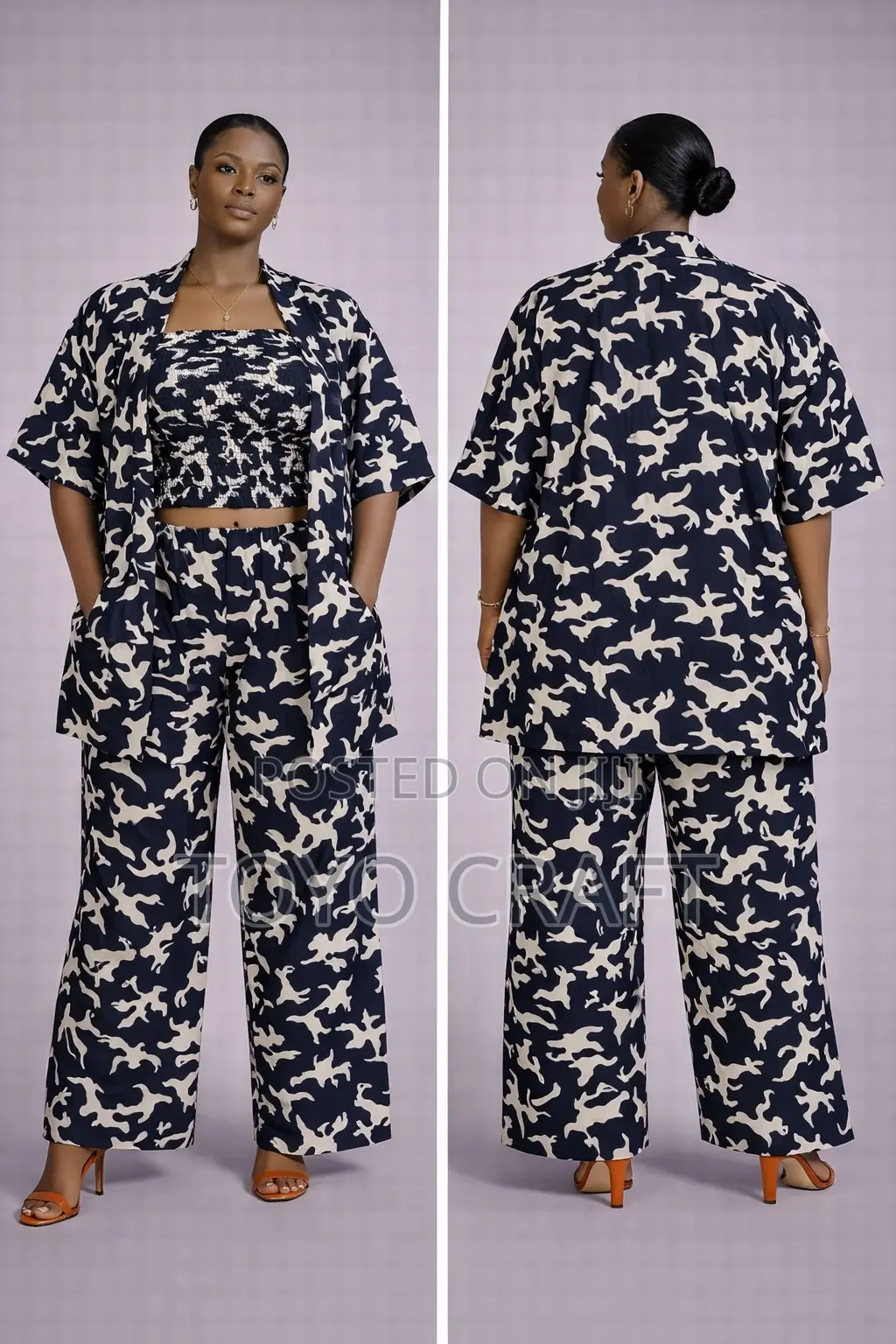 Luxury Three Piece Ankara Set