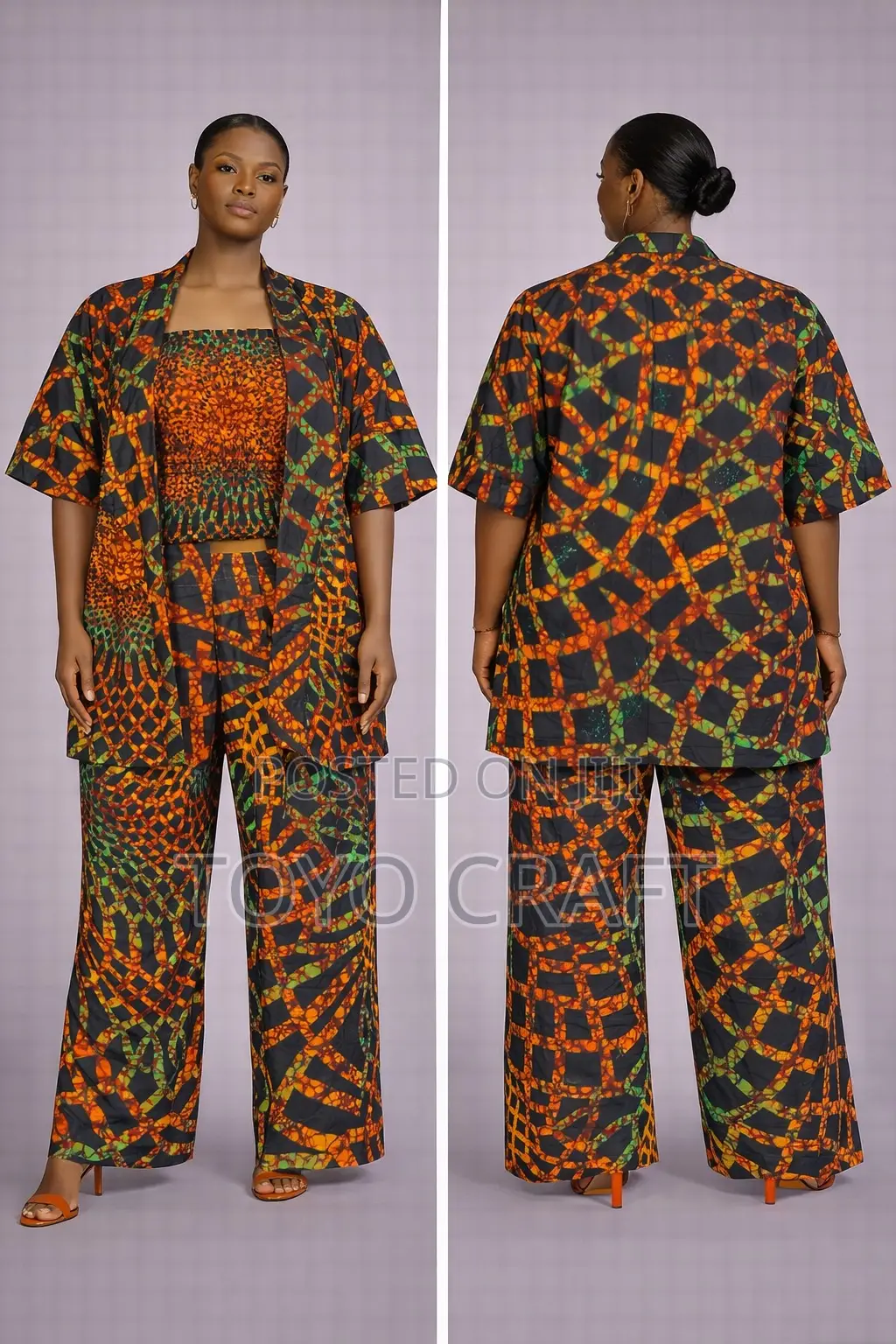 Luxury Three Piece Ankara Set