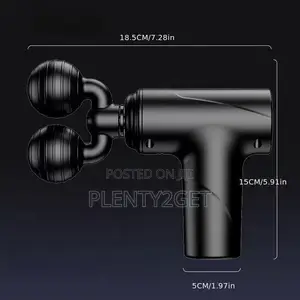 Portable Handheld Massager - Rechargeable Device With 3-Speed Adjustab