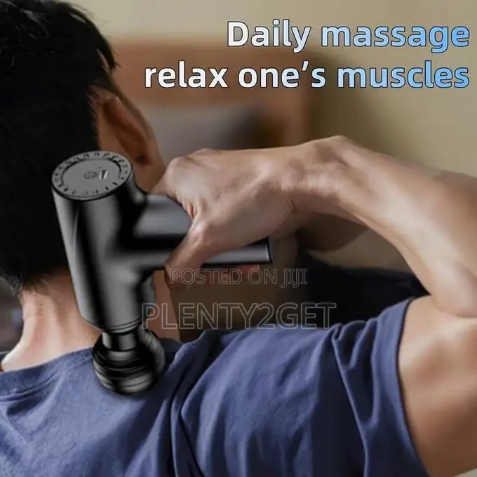 Portable Handheld Massager - Rechargeable Device With 3-Speed Adjustab