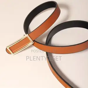 Women Reversible Pu Leather Belts for Jeans Pants Dresses Ladies Belts