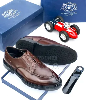 G.P Brown Leather Shoes
