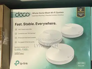 Tp-Link Ac1300 Deco M5 Dual Band Wi-Fi 5 Mesh System