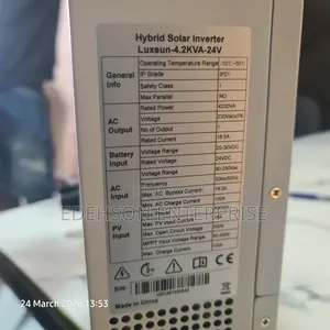 Luxsun 4.2kva 24v Inverter Hybrid