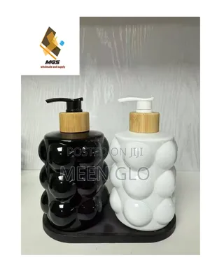 Stylish 2-in-1 Soap Dispenser