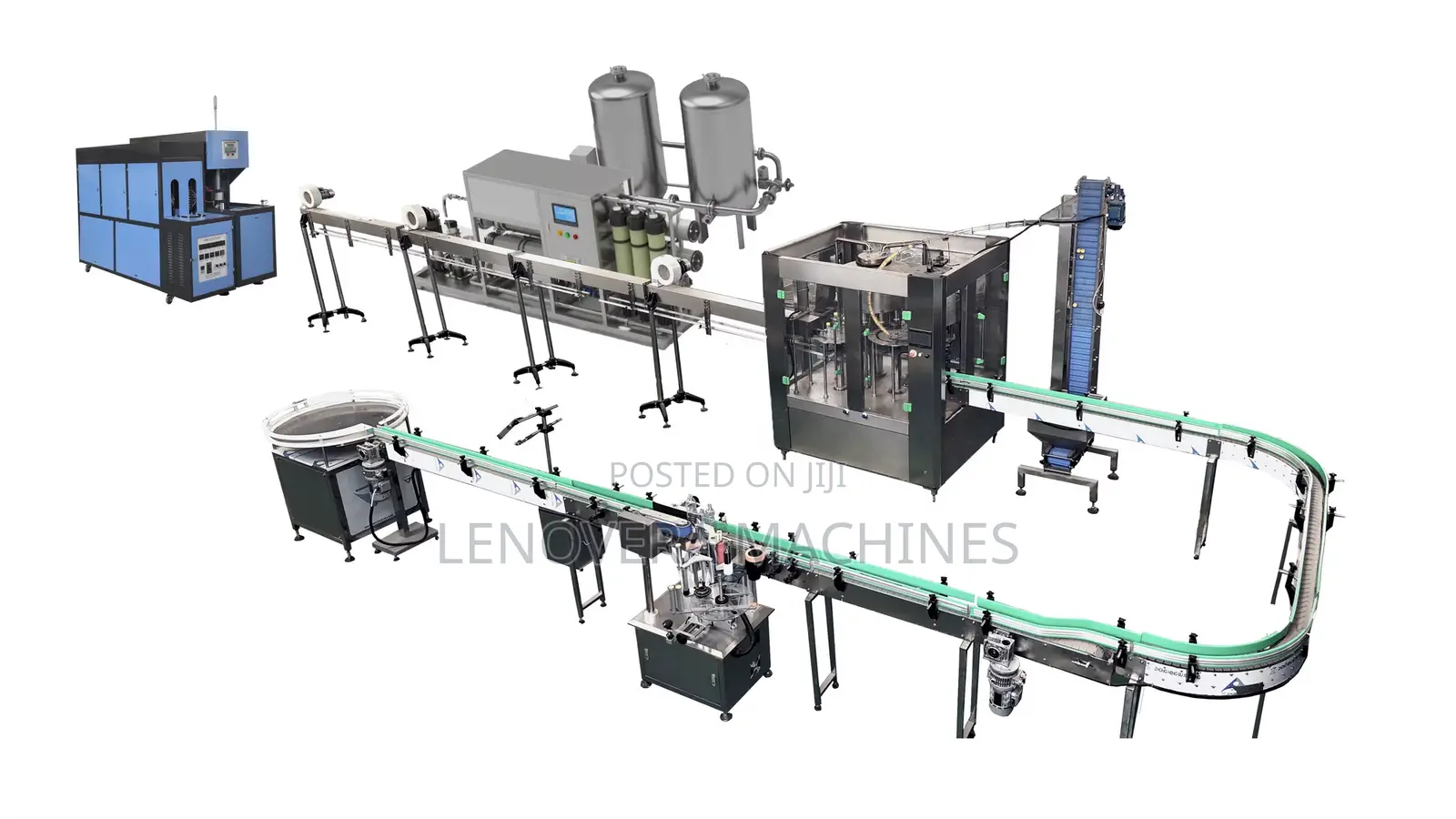 Complete Bottle Water Production Bottle Water Factory Setup