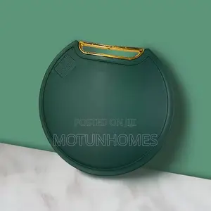 Chopping Board With Gold Handle