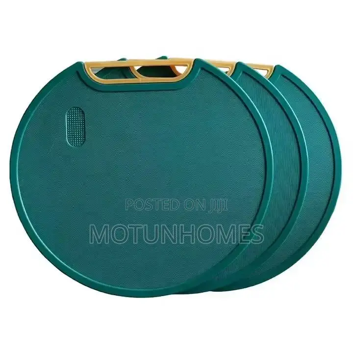 Chopping Board With Gold Handle