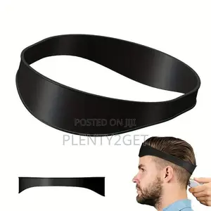 Silicone Haircut Band For Men - Soft Grip, Flexible Trimming Guide For
