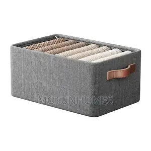 Foldable Portable Clothing Sorting Storage Box Without Lid