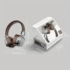 Vintage-Inspired Over-Ear Wireless Headset With Wireless 5.3 Chip - No