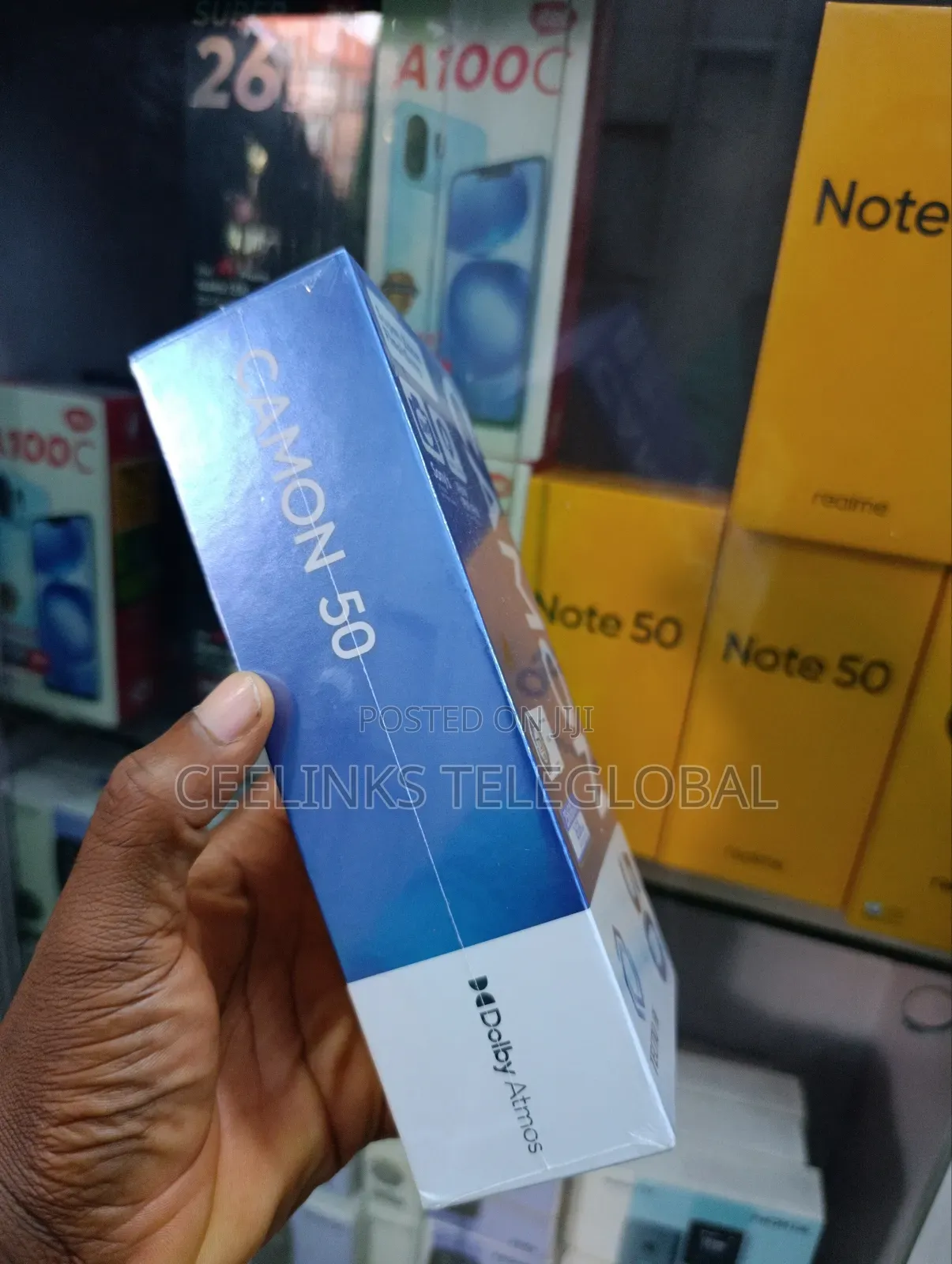 New Tecno Camon 50 256 GB Gray