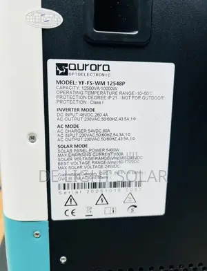 12.5kva 48v Aurora Hybrid Inverter