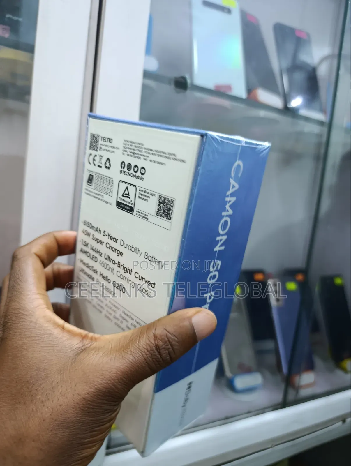 New Tecno Camon 50 Pro 256 GB Gray