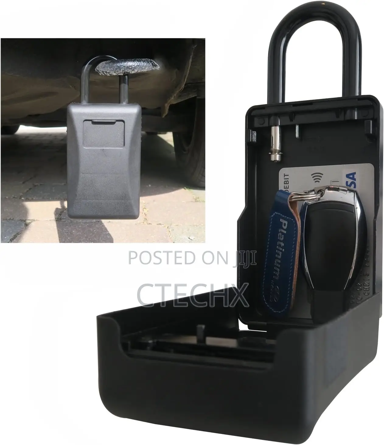 Frostfire Mooncode - Portable Car Key Safe Storage Security Lock