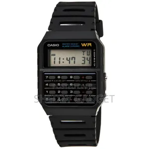Casio Men's Watch Databank Calculator Digital Dial Black Ca53w