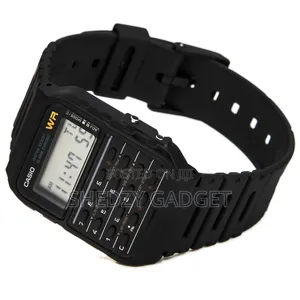 Casio Men's Watch Databank Calculator Digital Dial Black Ca53w