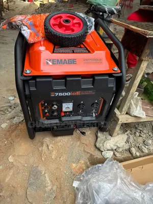 Kemage 5.5kva Generator – Strong, Silent Efficient (7500 Model)