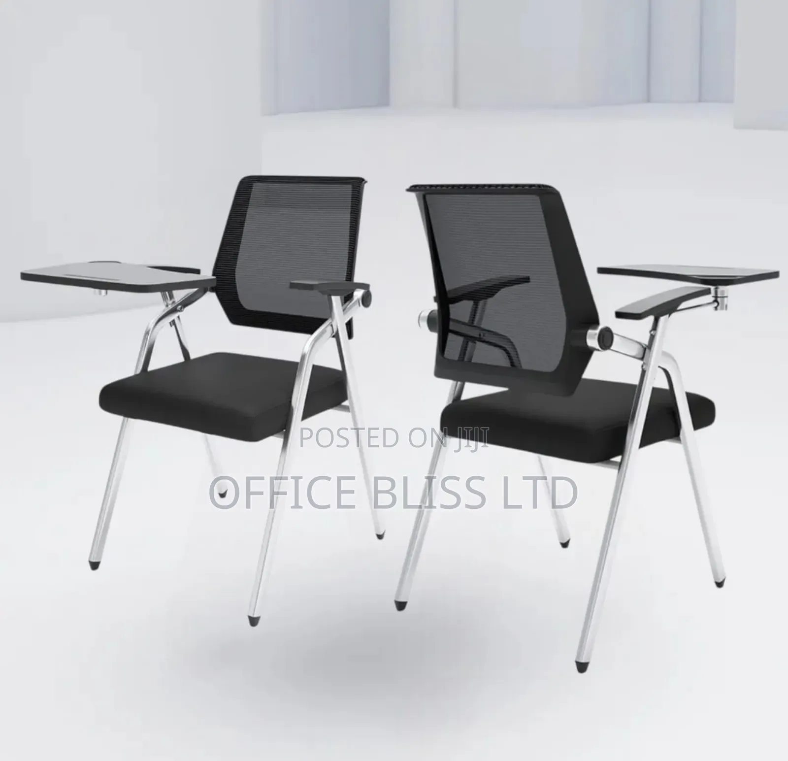 Student Folding Training Chair With Writing Pad