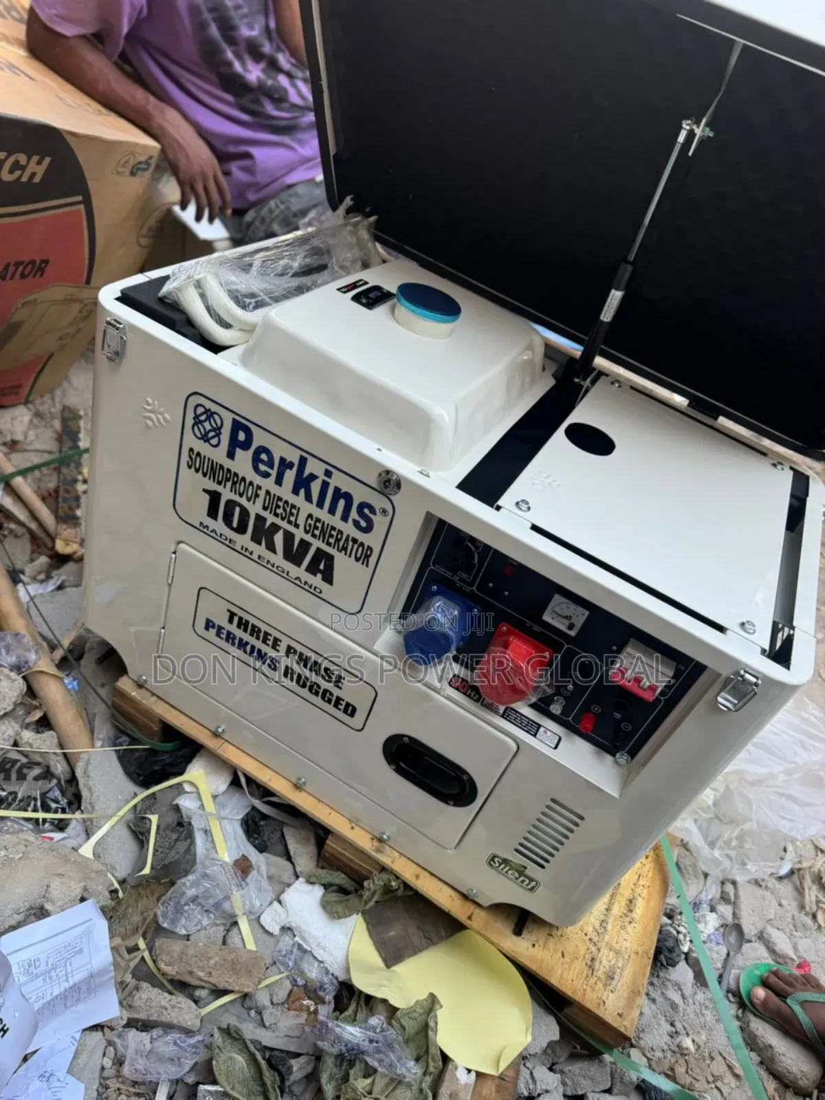 Perkins 10kva Diesel Soundproof Generator – 100% Copper, Super Durable