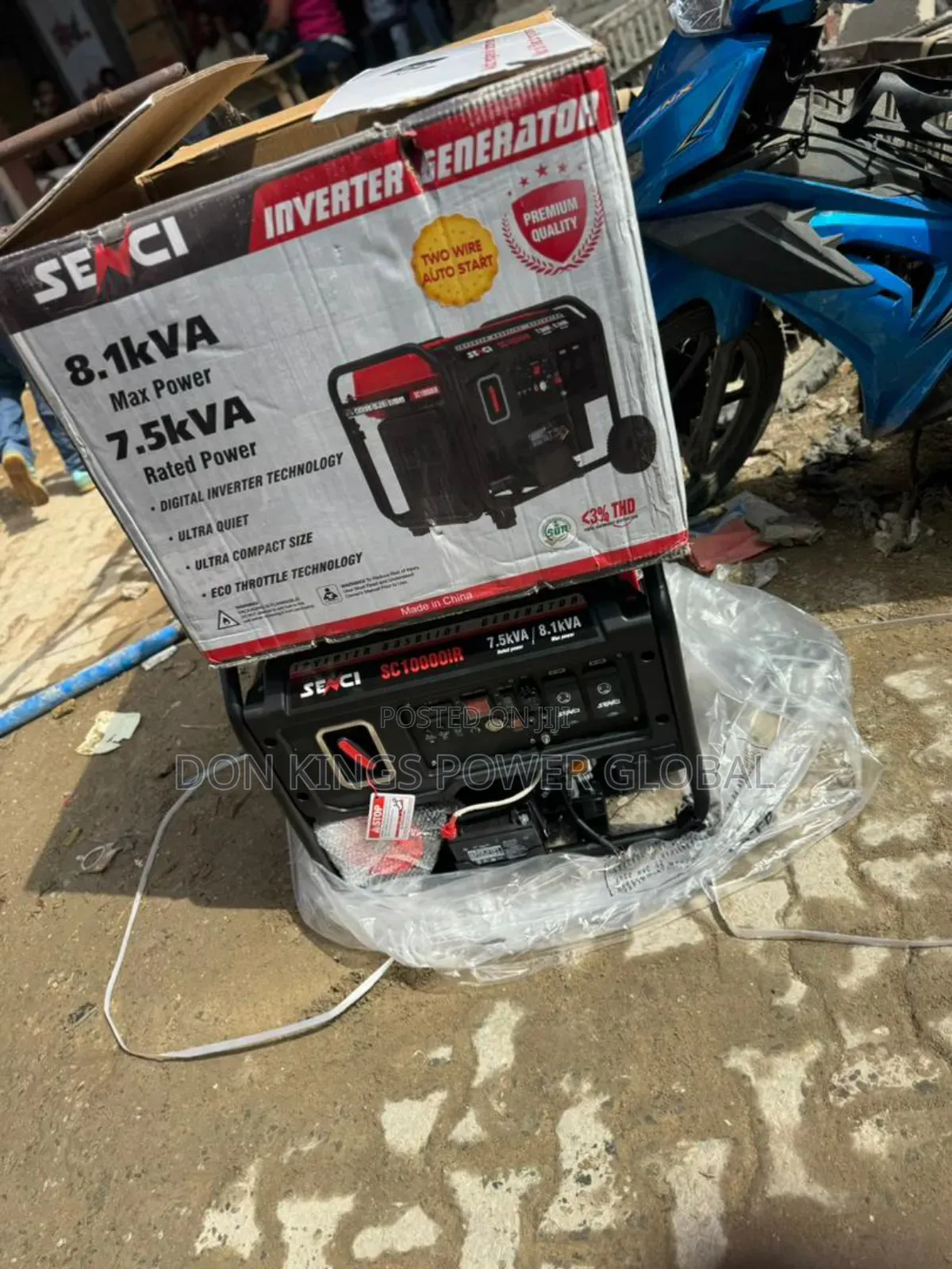 Senci 8.1kva Generator – Perfect Low Noise Solution