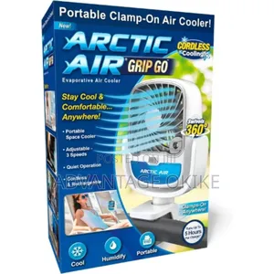 Portable Camp-on Air Cooler.
