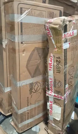 U.K Customised High End 12ft by 8ft Trampoline Comes in Two(2)Boxes