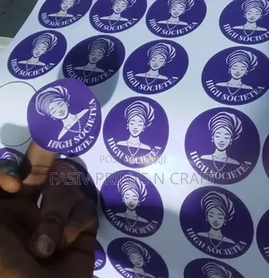 Clean and Sharp Quality Print Stickers Dm for Yours Now!