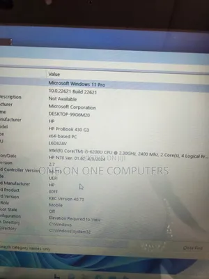 Laptop HP ProBook 430 G3 8GB Intel Core i5 SSD 256GB