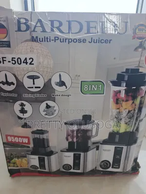 Bardefu 8-in-1 Industrial Blender - 9500w Heavy Duty