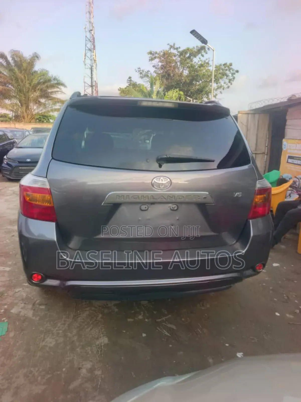 Toyota Highlander 2009 Gray