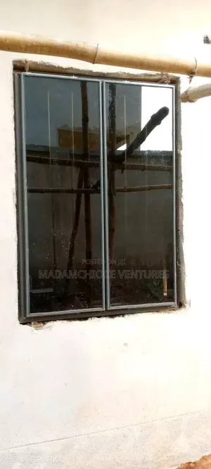 Alluminun Fameless Window and Glass