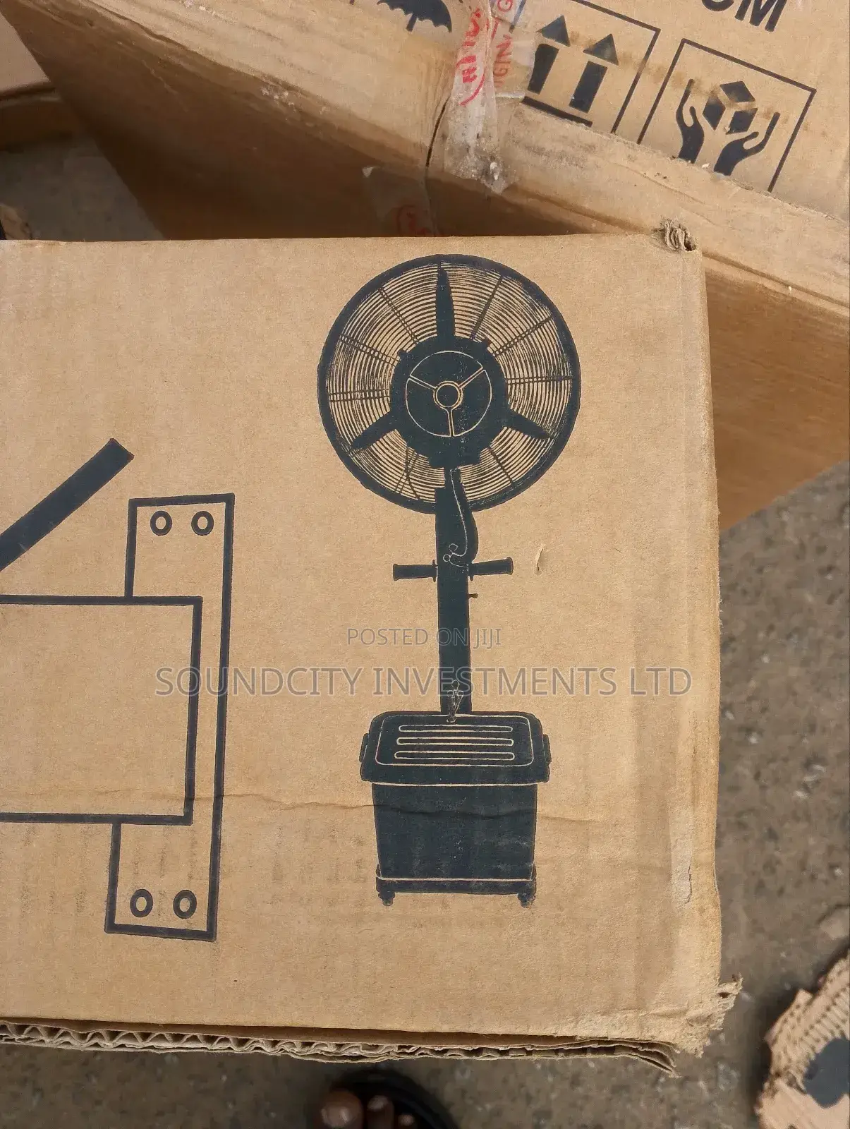 Us Industrial 26" Mist Fan With Sumo.