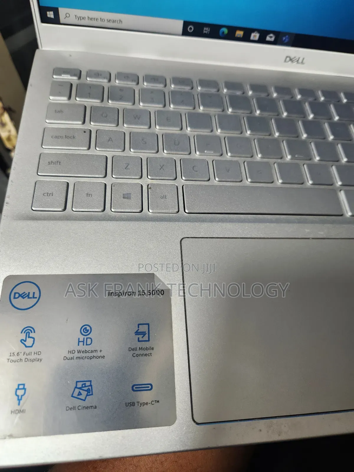 Laptop Dell Inspiron 15 5000 8GB Intel Core i7 SSD 128GB