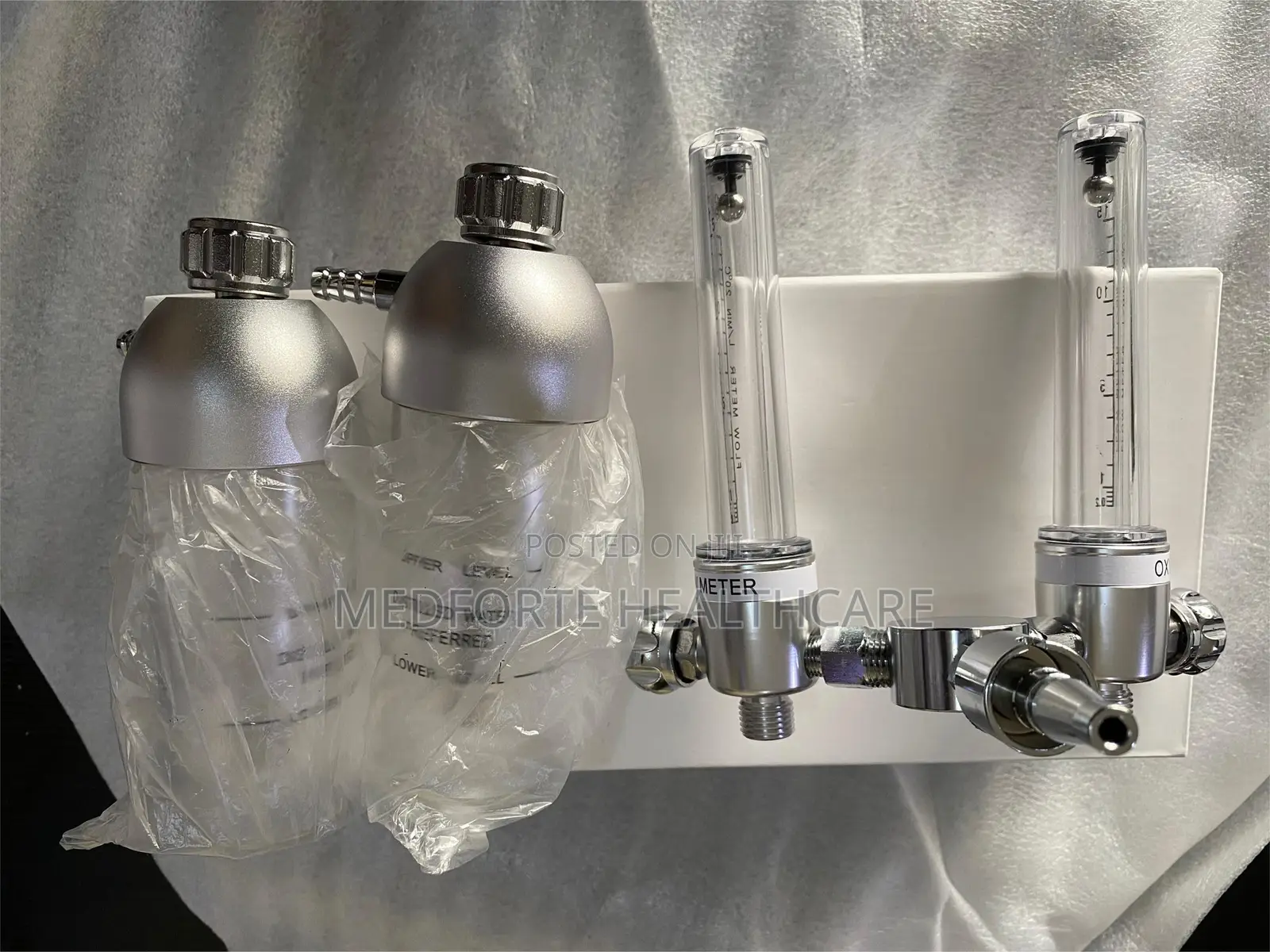 Dual Channel Oxygen Flow Meter