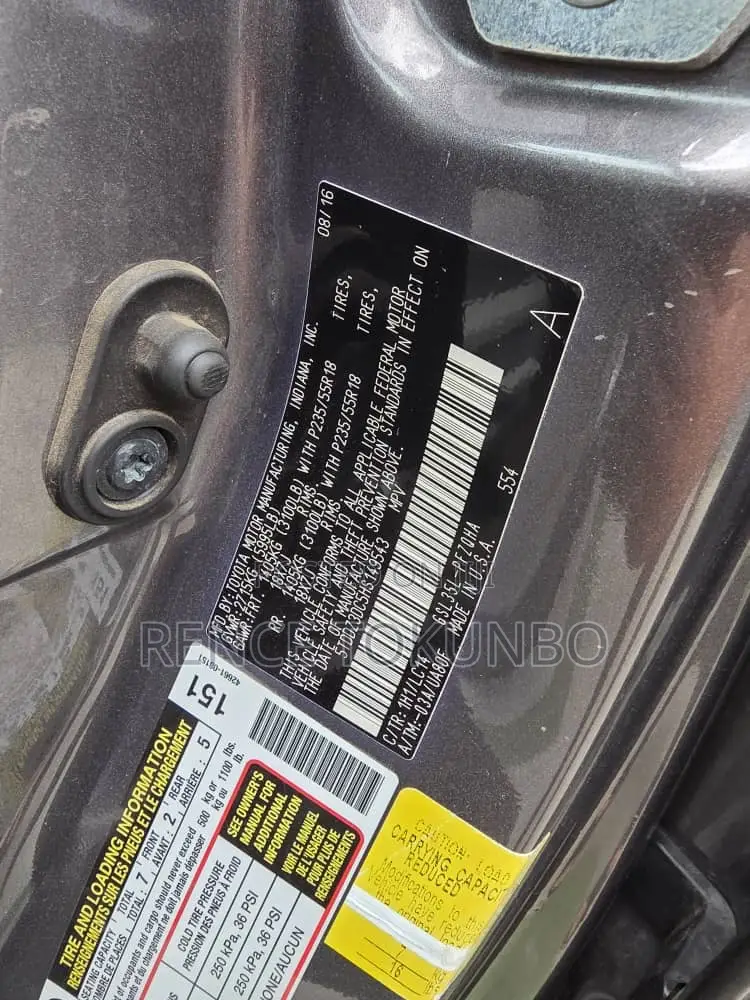 Toyota Sienna 2017 Gray
