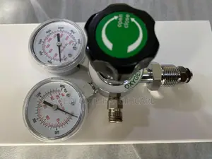 Dual Head Oxygen Guage- Bull Nose